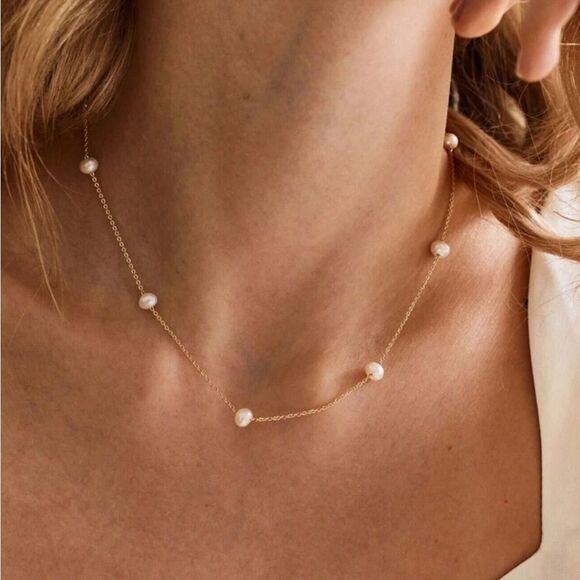 Pearl Necklace S1022 - Picture 2 of 5